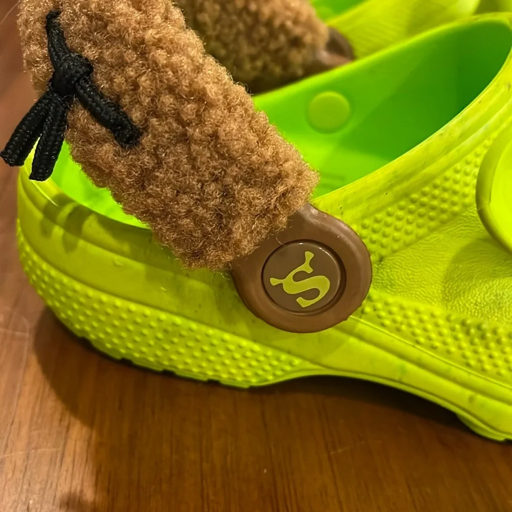 Crocs X Shrek Clogs Shoes new Boys Girls Kids Size 13 - C13